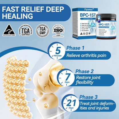⛷️Flysmus™ BPC-157 Joint Healing Cream🦴Treats Arthritis, Neuropathy, Rheumatism, Sports Injuries & More👍