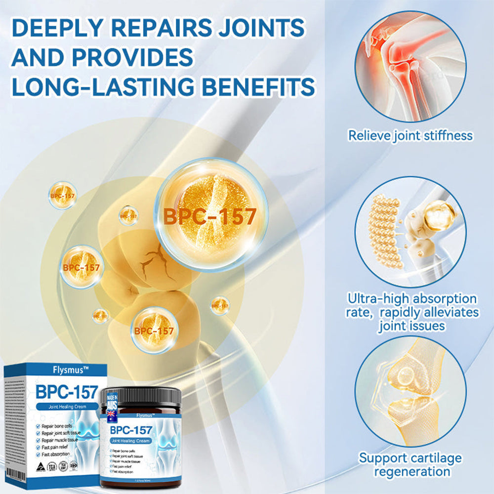 ⛷️Flysmus™ BPC-157 Joint Healing Cream🦴Treats Arthritis, Neuropathy, Rheumatism, Sports Injuries & More👍